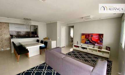 Apartamento com 2 dormitórios à venda, 91 m² por R$ 905.000,00 - Vila Lusitânia - São Bernardo do Campo/SP
