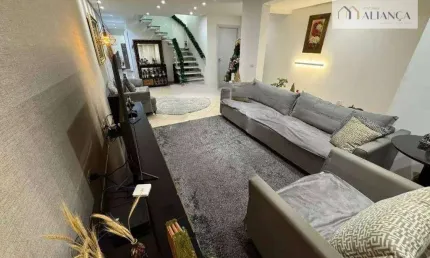 Sobrado com 3 dormitórios à venda, 293 m² por R$ 1.388.000 - Jardim Brasilândia - São Bernardo do Campo/SP