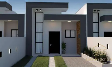 Casa 2 quartos sendo 1 suíte em balneário barra do sul - costeira