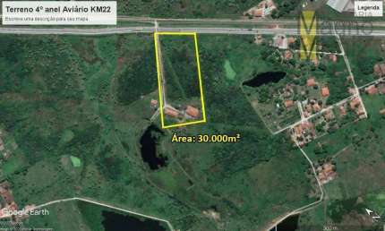 Perfeito para Investimento - Excelente Terreno à venda com 30.000 m² por R$ 4.500.000 - Caucaia - Caucaia/CE