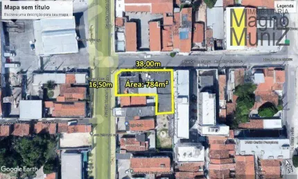 Terreno à venda, 784 m² por R$ 1.100.000,00 - Álvaro Weyne - Fortaleza/CE