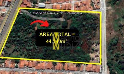 Terreno para alugar, 44340 m² por R$ 39.358,53/mês - Canindezinho - Fortaleza/CE