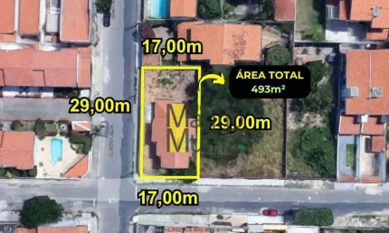Casa Duplex com 3 quartos à venda, 193 m² por R$ 669.000 - Cidade dos Funcionários - Fortaleza/CE