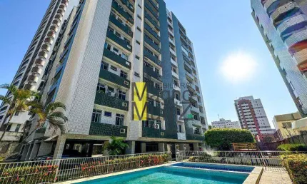 Edifício Village Saboia - Apartamento com 3 quartos à venda, 99 m² por R$ 597.000 - Meireles - Fortaleza/CE