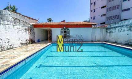 Casa Plana com piscina e 3 quartos à venda, 396 m² por R$ 519.000 - Papicu - Fortaleza/CE