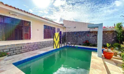 Casa ampla com 3 quartos e lazer privativo à venda, 180 m² por R$ 680.000 - Papicu - Fortaleza/CE