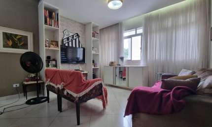 Apartamento à venda, 3 quartos, 1 vaga, Gonzaga - Santos/SP
