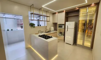 Apartamento à venda, 2 quartos, 1 suíte, 1 vaga, PONTA DA PRAIA - Santos/SP