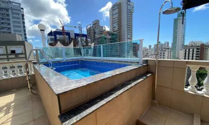 Cobertura à venda, 2 quartos, 1 suíte, 1 vaga, PONTA DA PRAIA - Santos/SP