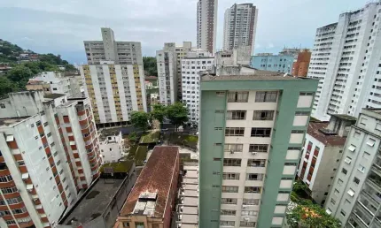 Apartamento à venda, 2 quartos, 1 vaga, José Menino - Santos/SP