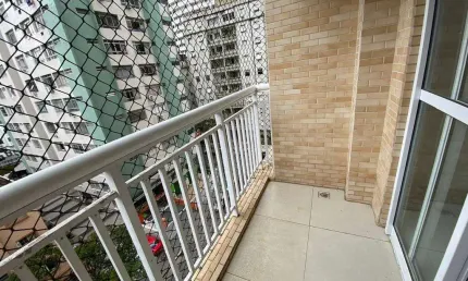 Apartamento à venda, 2 quartos, 1 vaga, José Menino - Santos/SP
