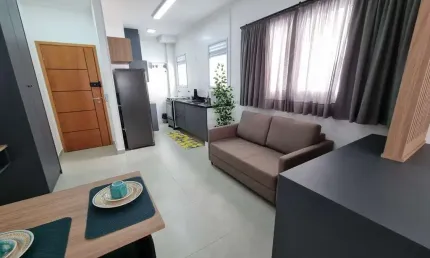 Apartamento à venda, 1 quarto, 1 vaga, José Menino - Santos/SP