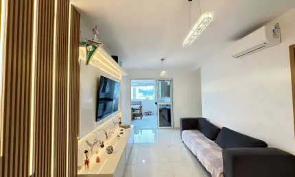 Apartamento à venda, 3 quartos, 1 suíte, 2 vagas, BOQUEIRÃO - Santos/SP