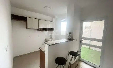 Apartamento com quintal à venda, zona sul, rio das vertentes