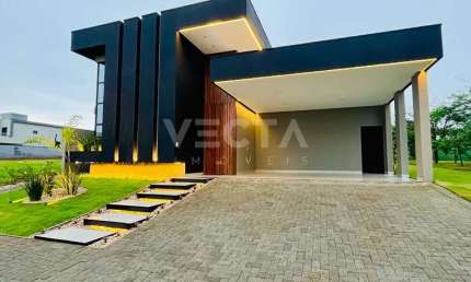 Casa em condomínio fechado com 3 quartos à venda na Avenida Projetada 3, 112, Terras Alphaville Mirassol, Mirassol