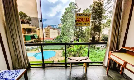 Apartamento com 2 dormitórios à venda, 118 m² por r$ 550.000,00 - taumaturgo - teresópolis/rj