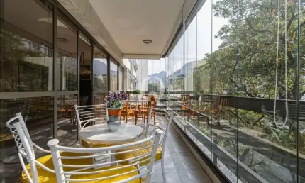 Apartamento com 4 quartos à venda na avenida alexandre ferreira, 95, lagoa, rio de janeiro por r$ 3.600.000
