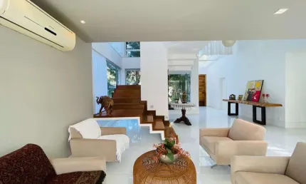 Casa em condomínio fechado com 5 quartos à venda na estrada da barra da tijuca, 3587, itanhangá, rio de janeiro por r$ 5.499.000