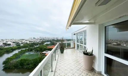 Cobertura com 4 quartos à venda na estrada da barra da tijuca, 1006, itanhangá, rio de janeiro por r$ 5.498.000