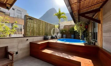 Cobertura com 3 quartos à venda na rua do humaitá, 351, humaitá, rio de janeiro por r$ 2.590.000