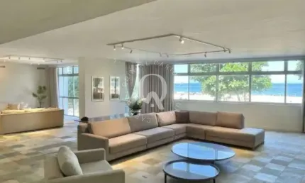 Apartamento com 4 quartos para alugar na avenida atlântica, 2768, copacabana, rio de janeiro por r$ 25.000