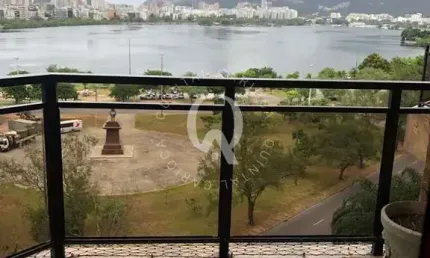 Apartamento com 2 quartos à venda na avenida epitácio pessoa, 2664, lagoa, rio de janeiro por r$ 4.200.000