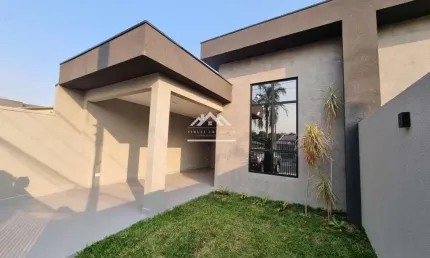 Casa para venda em são josé dos pinhais, cidade jardim, 3 dormitórios, 1 suíte, 1 banheiro, 2 vagas