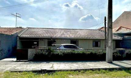 Casa para Venda em São José dos Pinhais, Ouro Fino, 3 dormitórios, 1 banheiro, 3 vagas