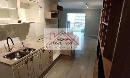 Apartamento a venda região central 1 dormitorio mobiliado - flat