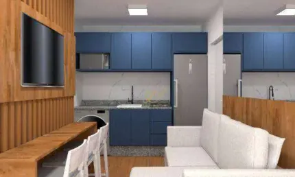 Ótimo studio garden 24,52m², pertinho do shopping palladium!
