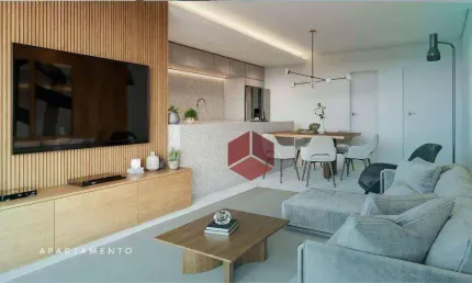 Apartamento à venda, 98 m² por R$ 1.075.668,49 - Pedra Branca - Palhoça/SC