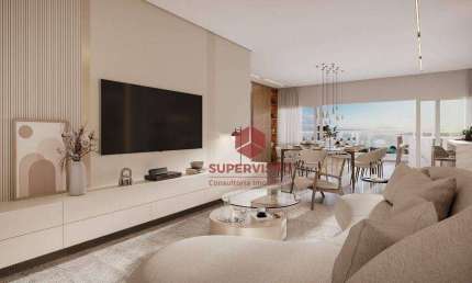 Apartamento à venda, 122 m² por R$ 1.391.933,23 - Campinas - São José/SC