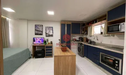 Studio à venda, 47 m² por r$ 380.000,00 - centro - florianópolis/sc