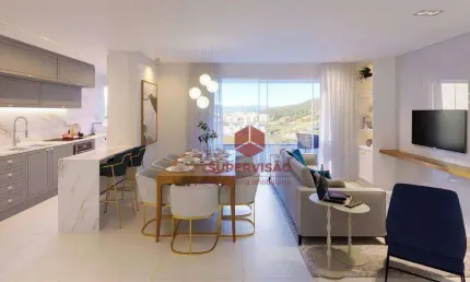 Apartamento à venda, 77 m² por r$ 599.000,00 - pedra branca - palhoça/sc