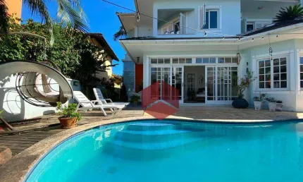 Casa com 4 quartos à venda, 378 m² por R$ 5.490.000 - Jurerê Internacional - Florianópolis/SC