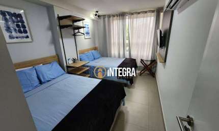 Flat de 44,80m² Mobiliado no Cabo Branco por R$ 530 Mil – Pronto para Renda Imediata!