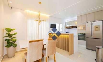 Sobrado com 3 dormitórios à venda, 81 m² por R$ 521.000,00 - Santa Cândida - Curitiba/PR
