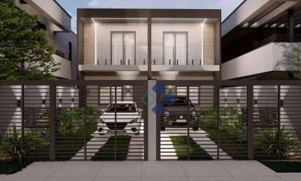Sobrado com 3 dormitórios à venda, 59 m² por R$ 359.000,00 - Sítio Cercado - Curitiba/PR