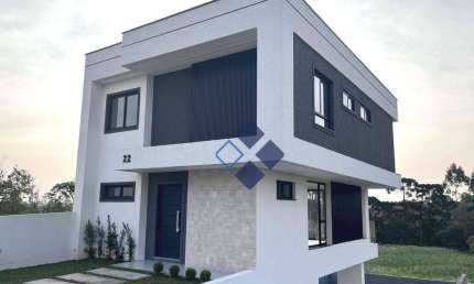 MARAVILHOSO SOBRADO, EM CONDOMINIO FECHADO, A 5 MIN DO CENTRO DE CAMPO LARGO VENHA TER QUALIDADE DE VIDA, À VENDA, BOTIATUVA, CAMPO LARGO, PR
