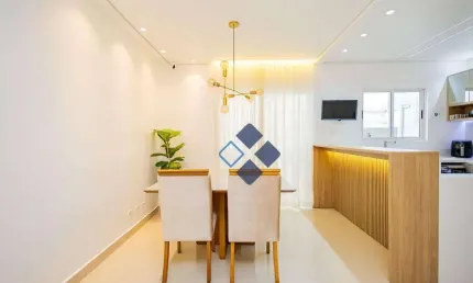 Sobrado com 3 dormitórios para alugar, 81 m² por r$ 3.510,83/mês - santa cândida - curitiba/pr