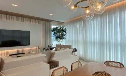 Apartamento 3 suítes, 165 m² todo mobiliado e vista 360 graus Itajaí.