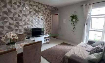 Apartamento com 2 Quartos de 49m² à venda - Jóias de Santa Bárbara, Santa Bárbara D'Oeste (SP)