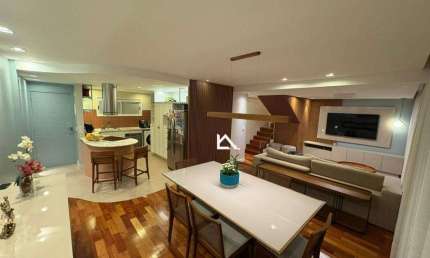 Apartamento Duplex com 3 dormitórios à venda, 124 m² por R$ 990.000,00 - Barra do Imbuí - Teresópolis/RJ