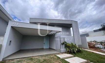 Condomínio Splendido- Belíssima Casa Alto Padrão com 3/4 sendo 2 Suítes e 1 Suíte Master com Mega Closet - 1888Udi