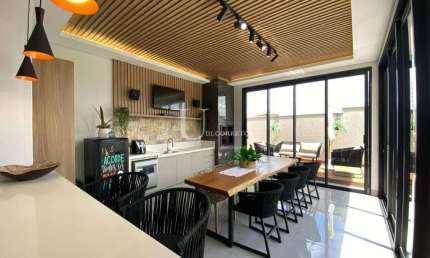 Splendido - Linda casa em condompinio Fechado - 3Suítes - Piscina - 9009Udi