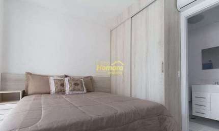 Apartamento à venda, 1 dormitório com 1 vaga de garagem, andar alto, prédio com lazer completo, na