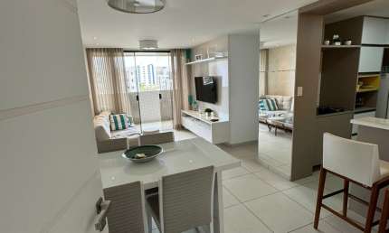 Apartamento de 3 quartos todo Mobiliado em Intermares