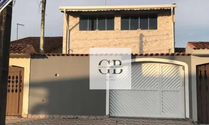 Sobrado com 2 dormitórios à venda por R$ 370.000,00 - Parque Verde Mar - Mongaguá/SP