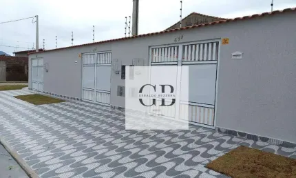 Casa com 2 dormitórios à venda por r$ 320.000 - plataforma - mongaguá/sp