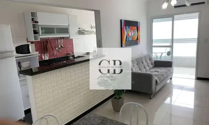 Apartamento com 2 dormitórios à venda por r$ 520.000 - solemar - praia grande/sp